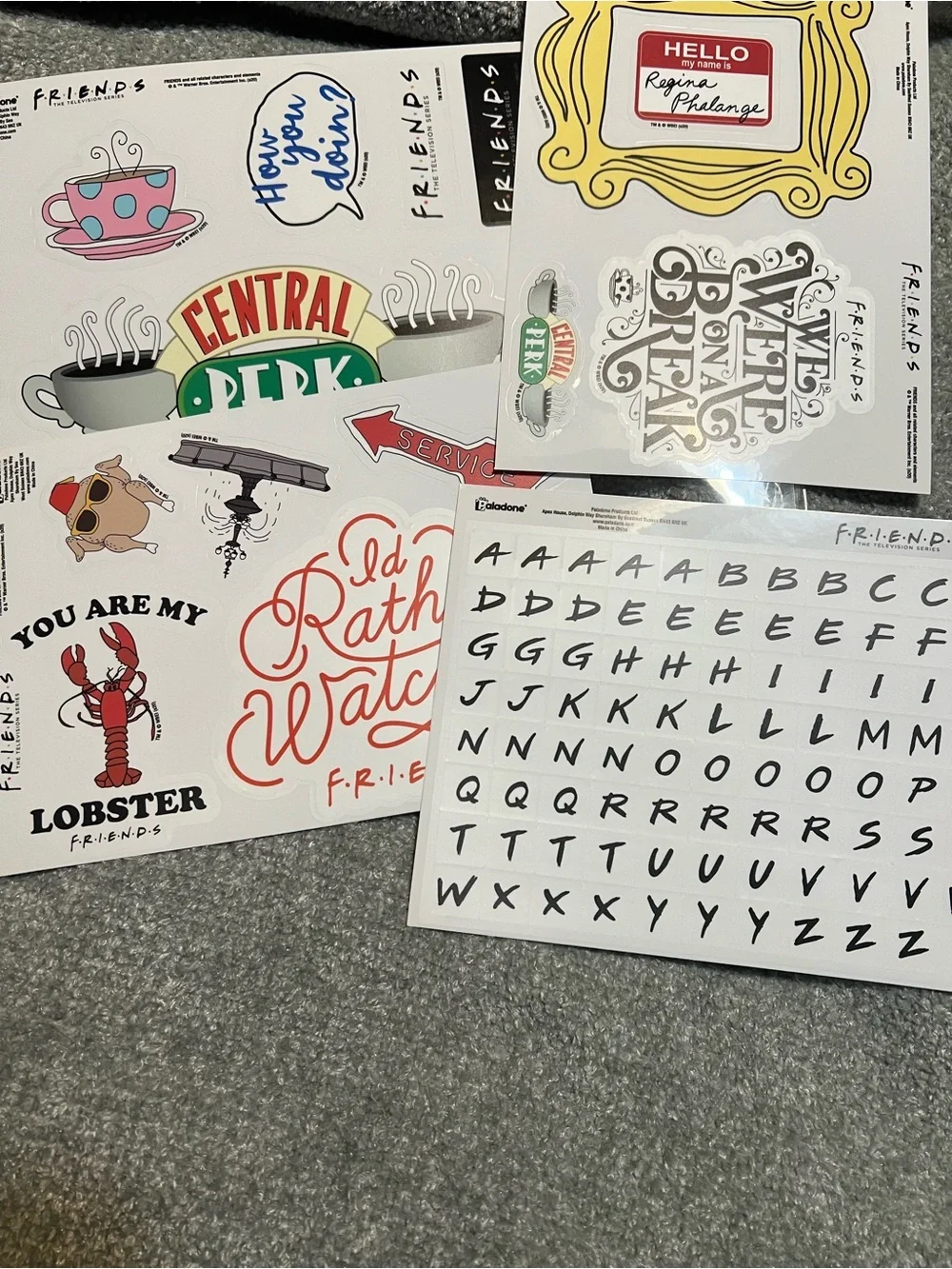 FRIENDS stickers